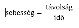sebesség